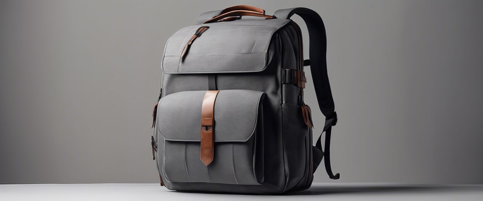 Backpack with laptop compartment